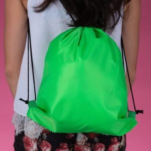 Foto Mochila Saco de Nylon CB 2079 Imagem Verde (2)