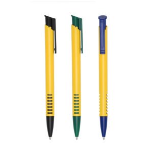 Foto Caneta Plástica CB 3017 Amarela Imagem