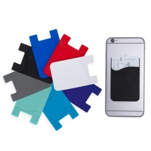 Adesivo Porta Cartão de Silicone para Celular CB 14000