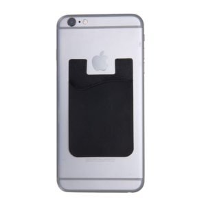 Foto Adesivo Porta Cartão de Silicone para Celular CB 14000 Imagem Preto (3)