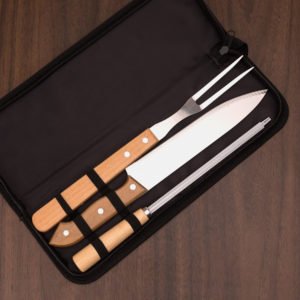 Foto Kit Churrasco CB 13768 Imagem Marrom (2)