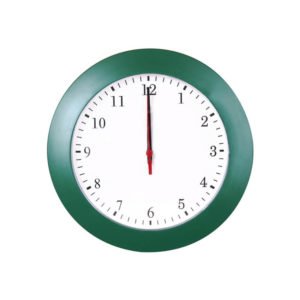 Foto Relógio de Parede Saturno CB 751 Imagem Verde