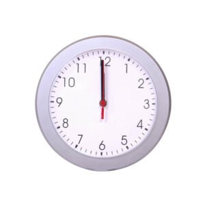 Foto Relógio de Parede ÉDEN Acetinado CB 4366 Imagem PRATA