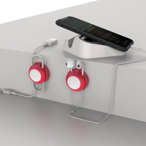 Foto Organizador de Cabos CB SVT 005 Imagem Vermelho (1)