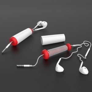 Foto Organizador de Cabos CB SVT 007 Imagem Vermelho (2)