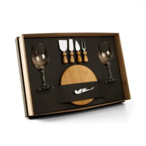 Foto Kit Queijo e Vinho 8 Peças CB KT-90003 Imagem (1)
