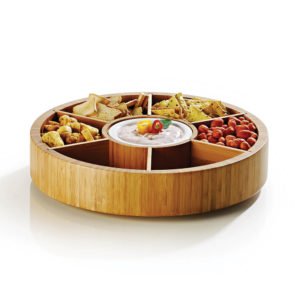 Foto Petisqueira Giratória em Bambu CB PD-00523 Imagem