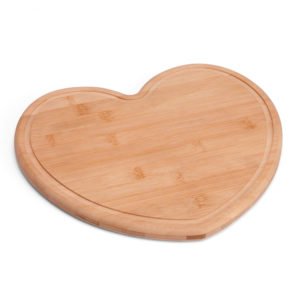 Foto Tábua para Churrasco Formato Coração em Bambu CB TA-42003 Imagem (3)