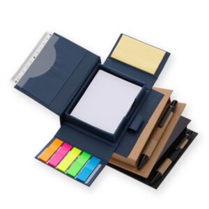 Foto Bloco de Anotações com Post-It e Caneta CB 14228 Imagem Azul (2)