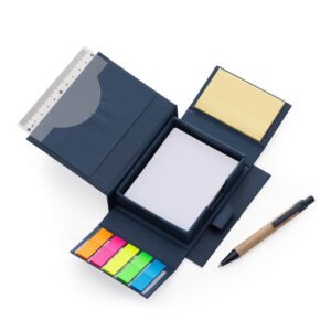 Foto Bloco de Anotações com Post-It e Caneta CB 14228 Imagem Azul (3)
