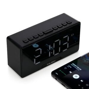 Foto Caixa de Som Multimídia com Relógio CB 4065 Imagem Preto (4)