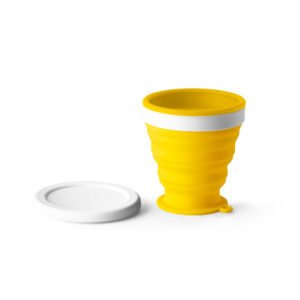Foto Copo Dobrável CB 94694 Imagem Amarelo (2)