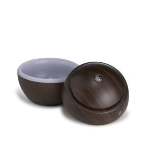 Foto Mini Umidificador com LED CB 14738 Imagem Marrom (3)