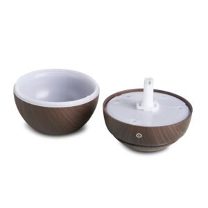 Foto Mini Umidificador com LED CB 14738 Imagem Marrom (4)