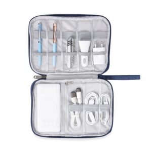 Foto Estojo para Kit Tecnológico CB 18673 Imagem Azul (2)