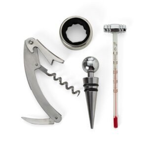 Foto Kit Vinho 4 Peças CB 14629 Imagem (2) Foto Kit Vinho 4 Peças CB 14629 Imagem (2)