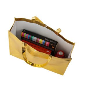 Foto Sacola Metalizada CB 18537P Imagem Dourado (2)