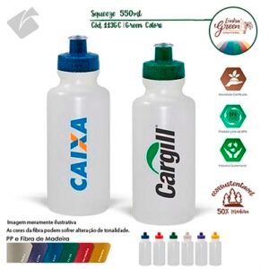 Foto Squeeze 550ml Green Colors CB 113GC Imagem