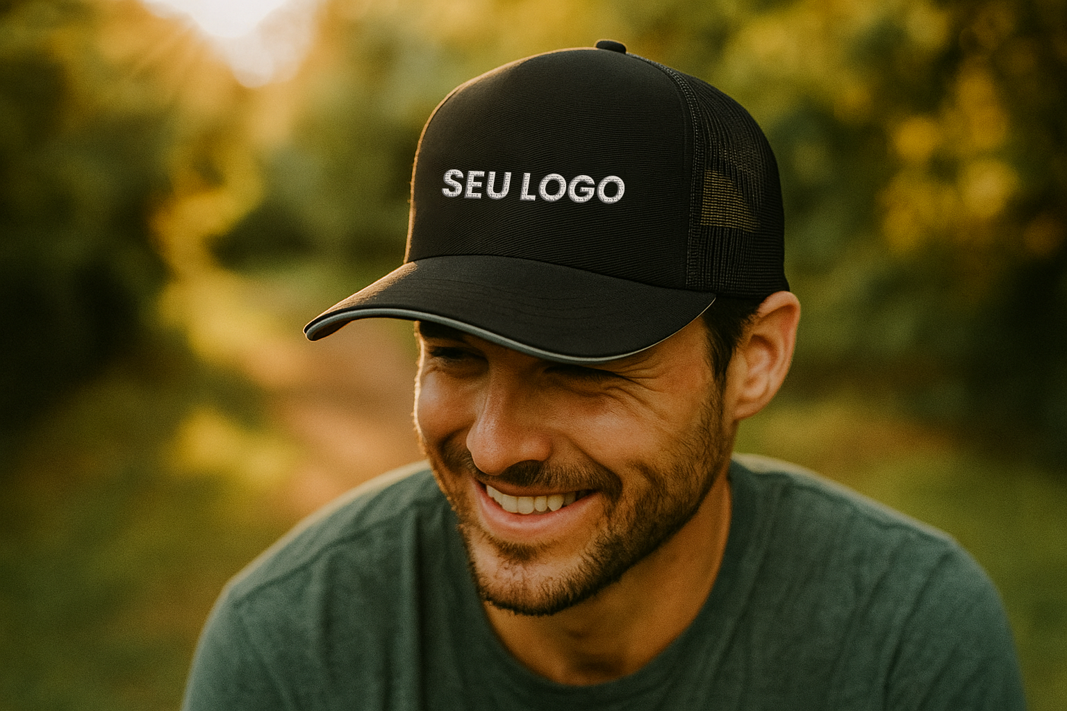 Foto Boné Brinde Dia dos Pais Imagem