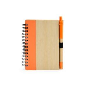 Foto Caderno com Caneta CB 18937 Imagem Laranja (1)
