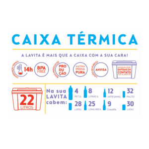 Foto Caixa Térmica 22L LAVITA Imagem (2)