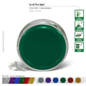 Foto Ioiô CB 300 Imagem Metalizado Base Cristal