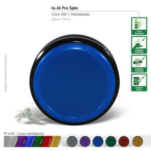 Foto Ioiô CB 300 Imagem Metalizado Base Preta