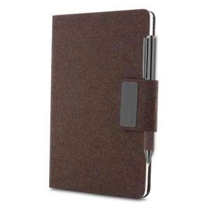 Foto Caderno de Anotações CB CAD 440 Imagem Marrom (2)