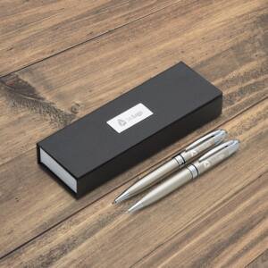 Foto Conjunto Caneta e Lapiseira CB 180PAR Imagem Champagne (3)