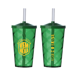 Foto Copo com Canudo CB 13380 Copa do Mundo Imagem (2)