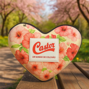 Foto Nécessaire Coração em Neoprene Imagem (3)