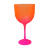 Foto Taça Gin 550ml Degradê Imagem Pink e Laranja