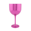 Foto Taça Gin 550ml Metalizado Rosa Bebê