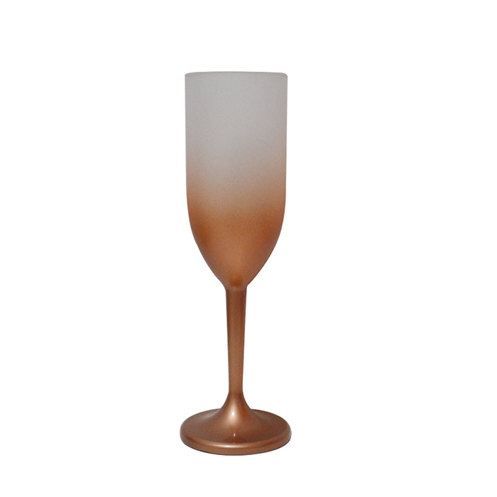 Foto Taça Light 190ml Degradê Imagem Ouro Rosê Foto Taça Light 190ml Degradê Imagem Ouro Rosê