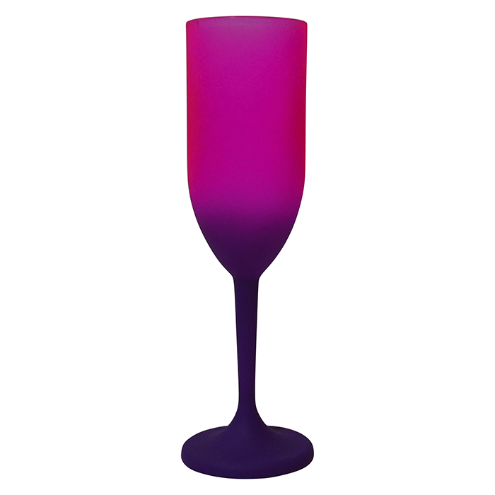 Foto Taça Light 190ml Degradê Imagem Roxo e Pink Foto Taça Light 190ml Degradê Imagem Roxo e Pink