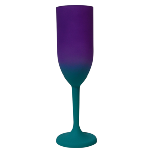 Foto Taça Light 190ml Degradê Imagem Tiffany e Roxo