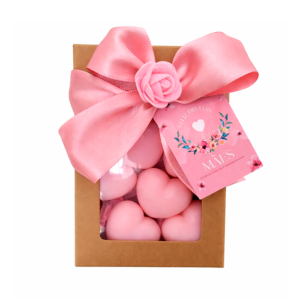 Foto Caixa de Sabonetes Formato Cora&ccedil;&atilde;o Imagem (1)