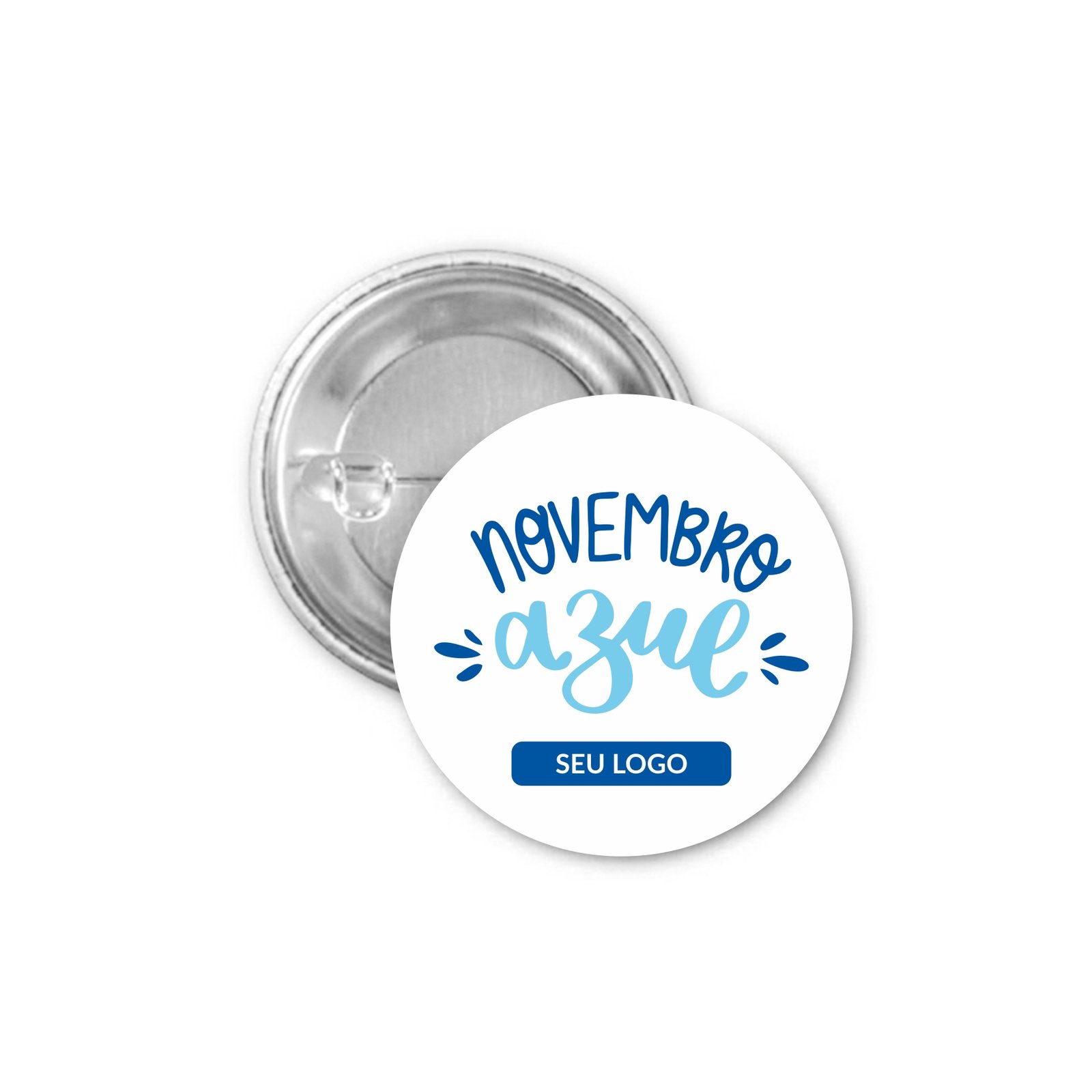 Botton Americano Novembro Azul