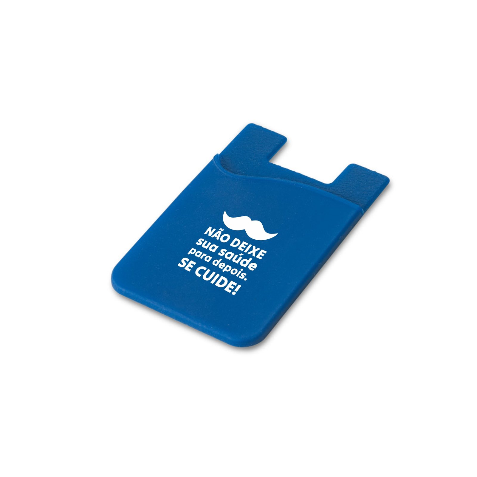 Porta Cart&atilde;o Celular Novembro Azul
