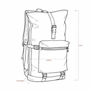 Foto Mochila Couro Sintetico 41L CB 7033 Imagem (1)