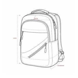 Foto Mochila Oxford CB 1322 AZ Imagem (5)